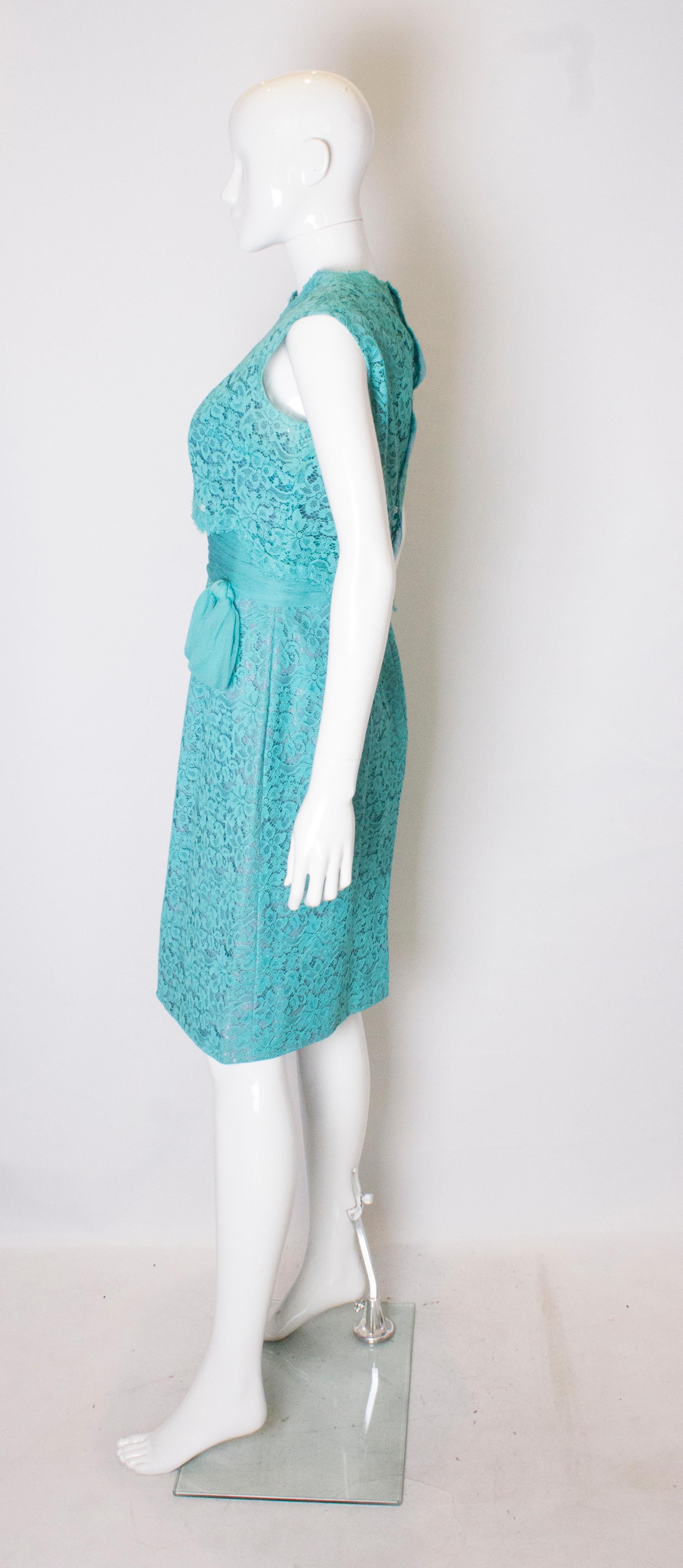 turquoise party dress