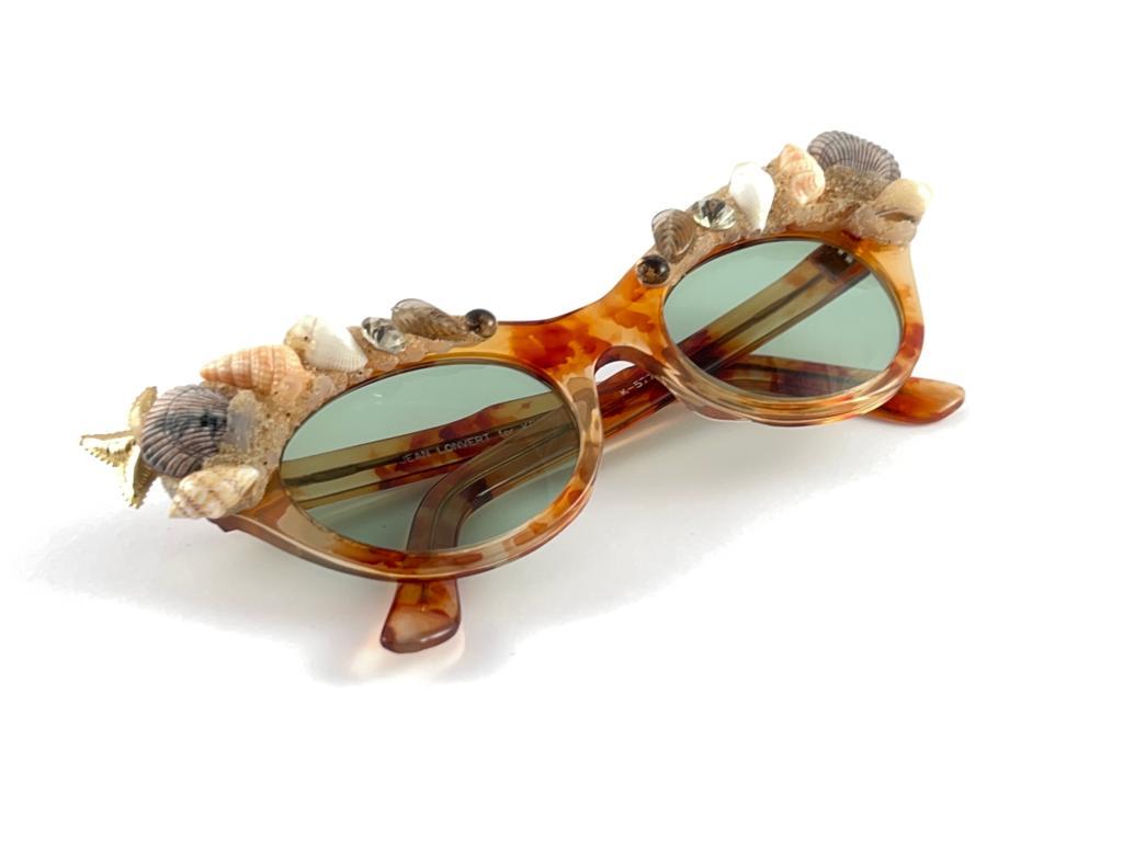 Lunettes de soleil vintage Jean LoNVERT pour Kems œil de chat, fabriquées en France, années 1980 en vente 9