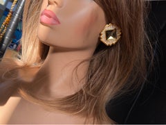 Boucles d'oreilles vintage JEAN LOUIS SCHERRER