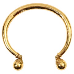 Jean Louis d'epoca  Collana girocollo Scherrer Two Ball Circa anni '80