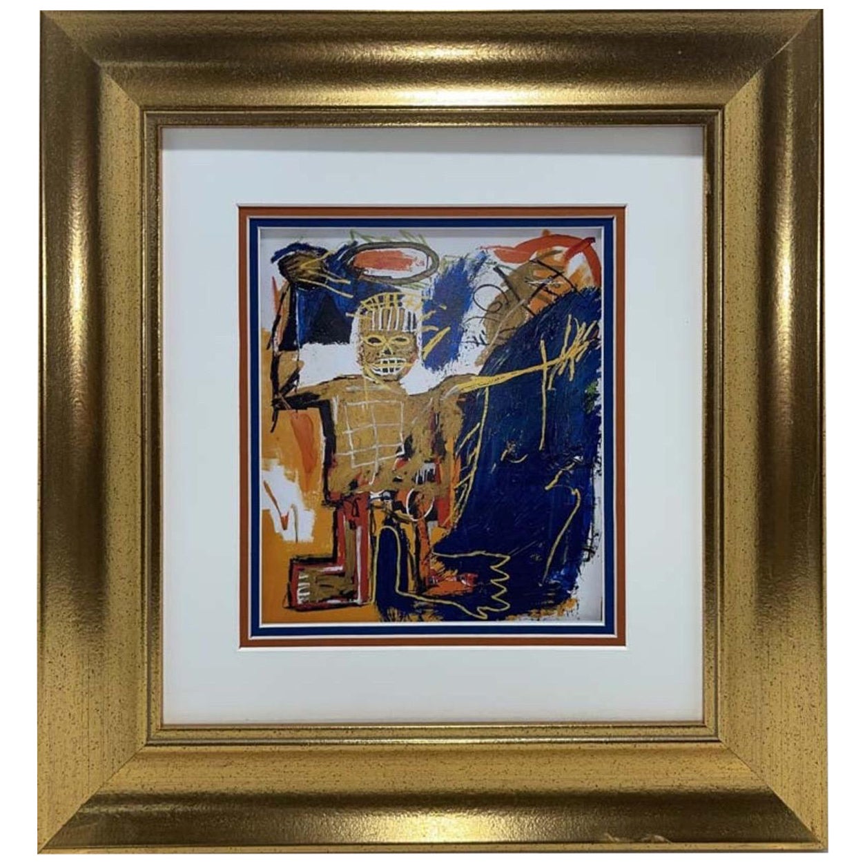 Vintage-Lithographie von Jean -Michel Basquiat aus dem Jahr 1991