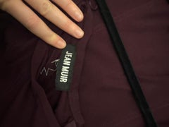 Vintage Jean Muir Aubergine Skirt