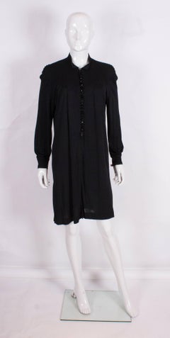 Vintage Jean Muir Black Tunic Dress