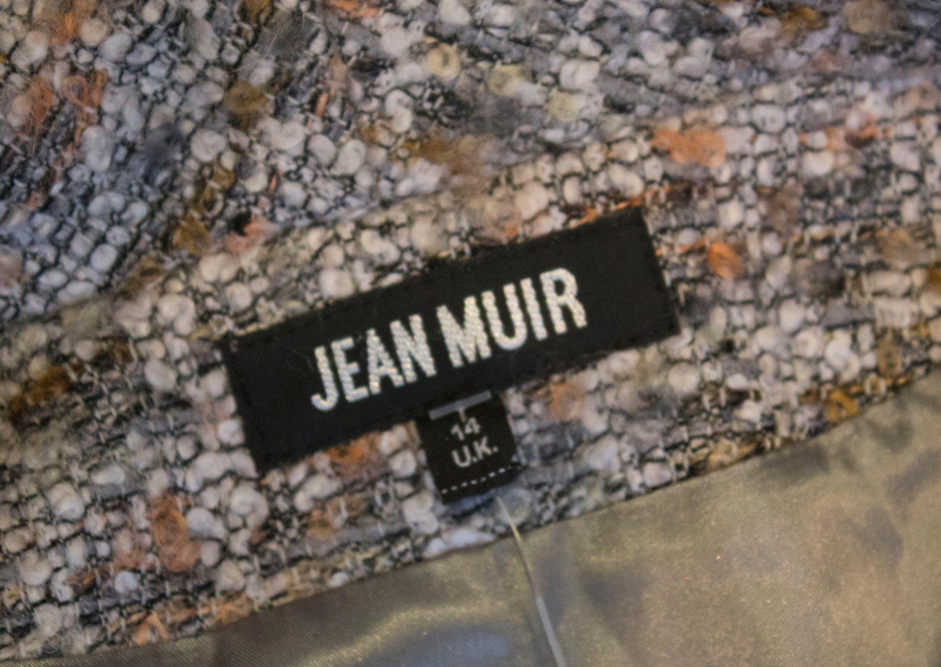 Vintage Jean Muir Boucle Jacket For Sale 2
