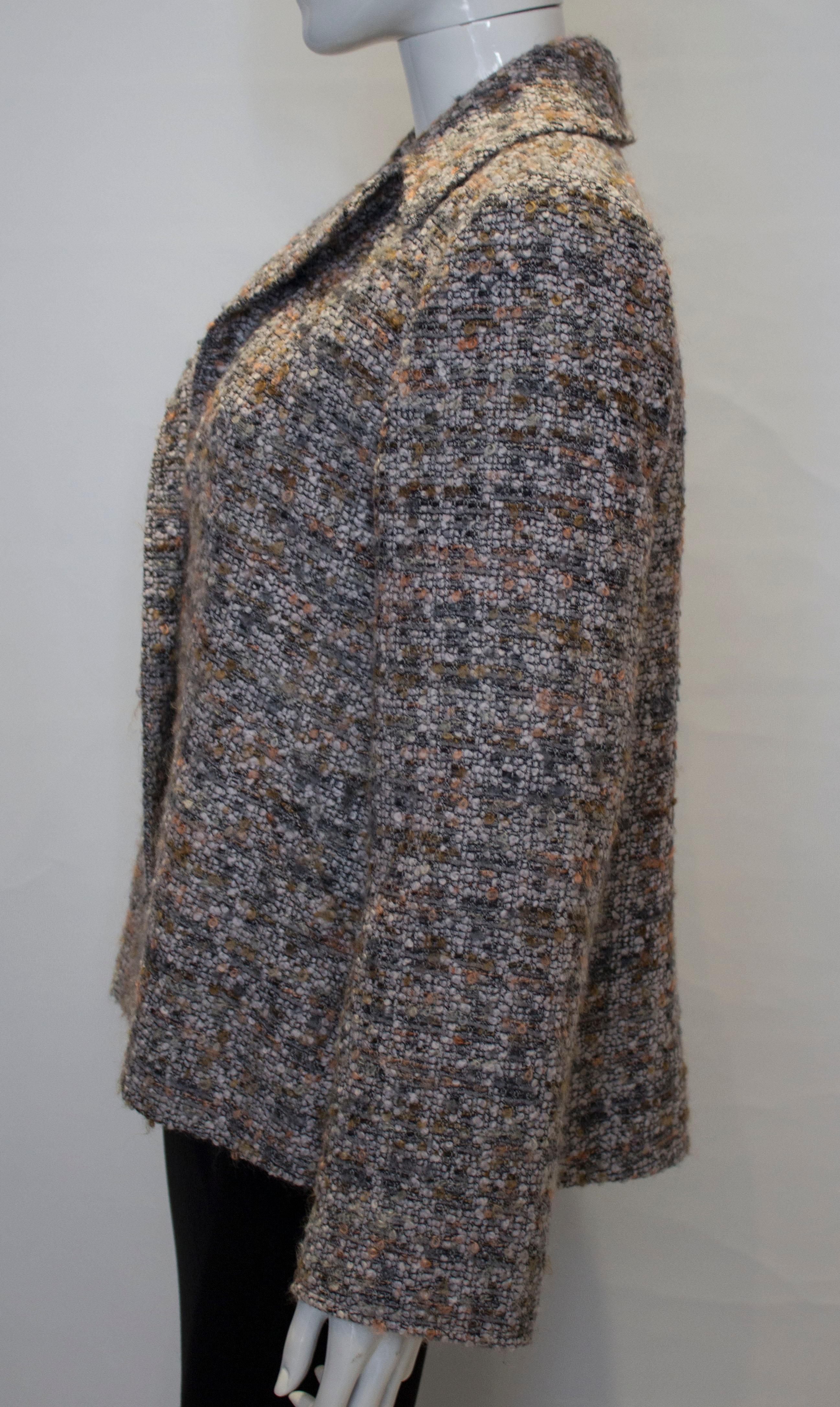 vintage boucle coat