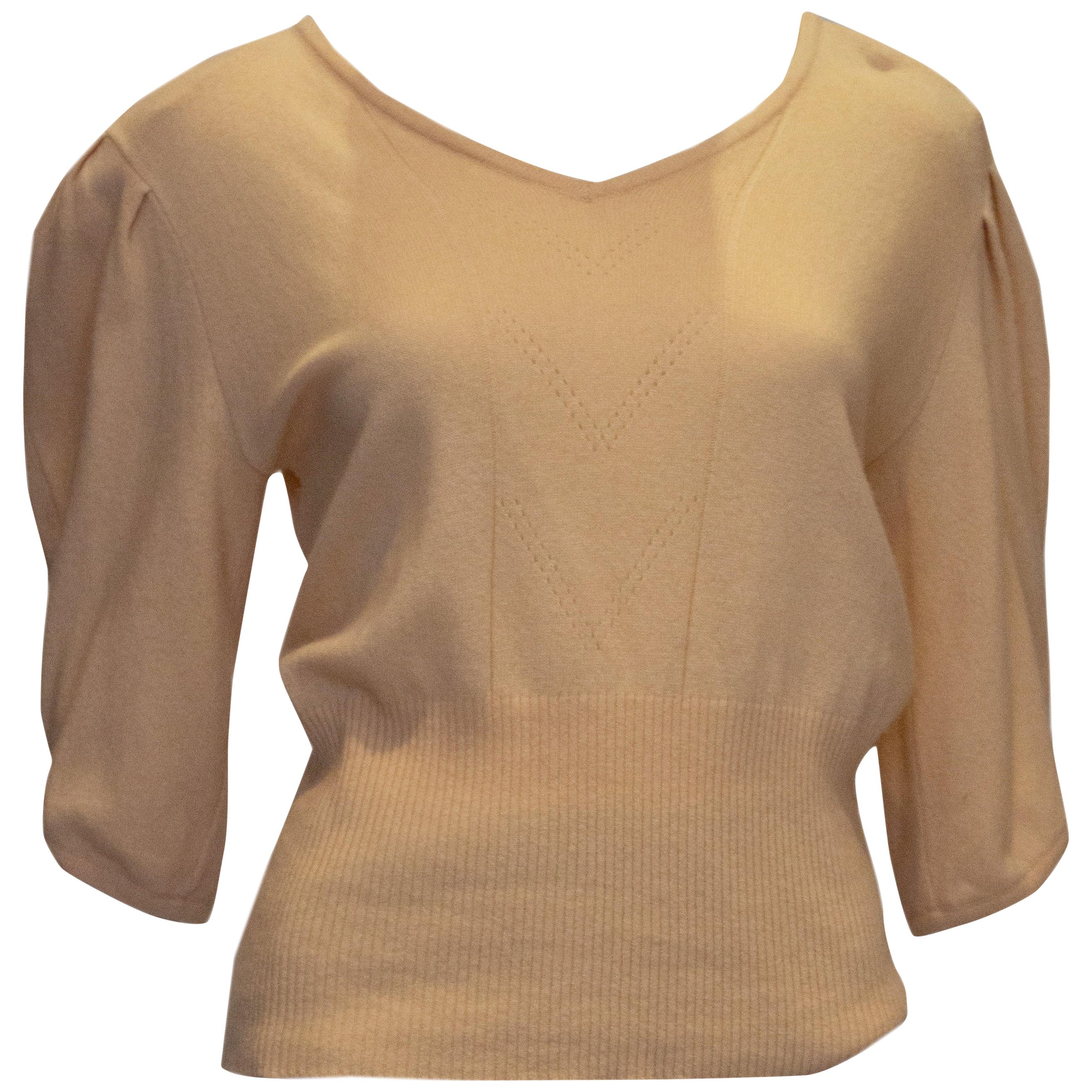 Vintage Jean Muir Cashmere Jumper For Sale