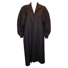 Vintage Jean Muir Mainline Wool Check Coat