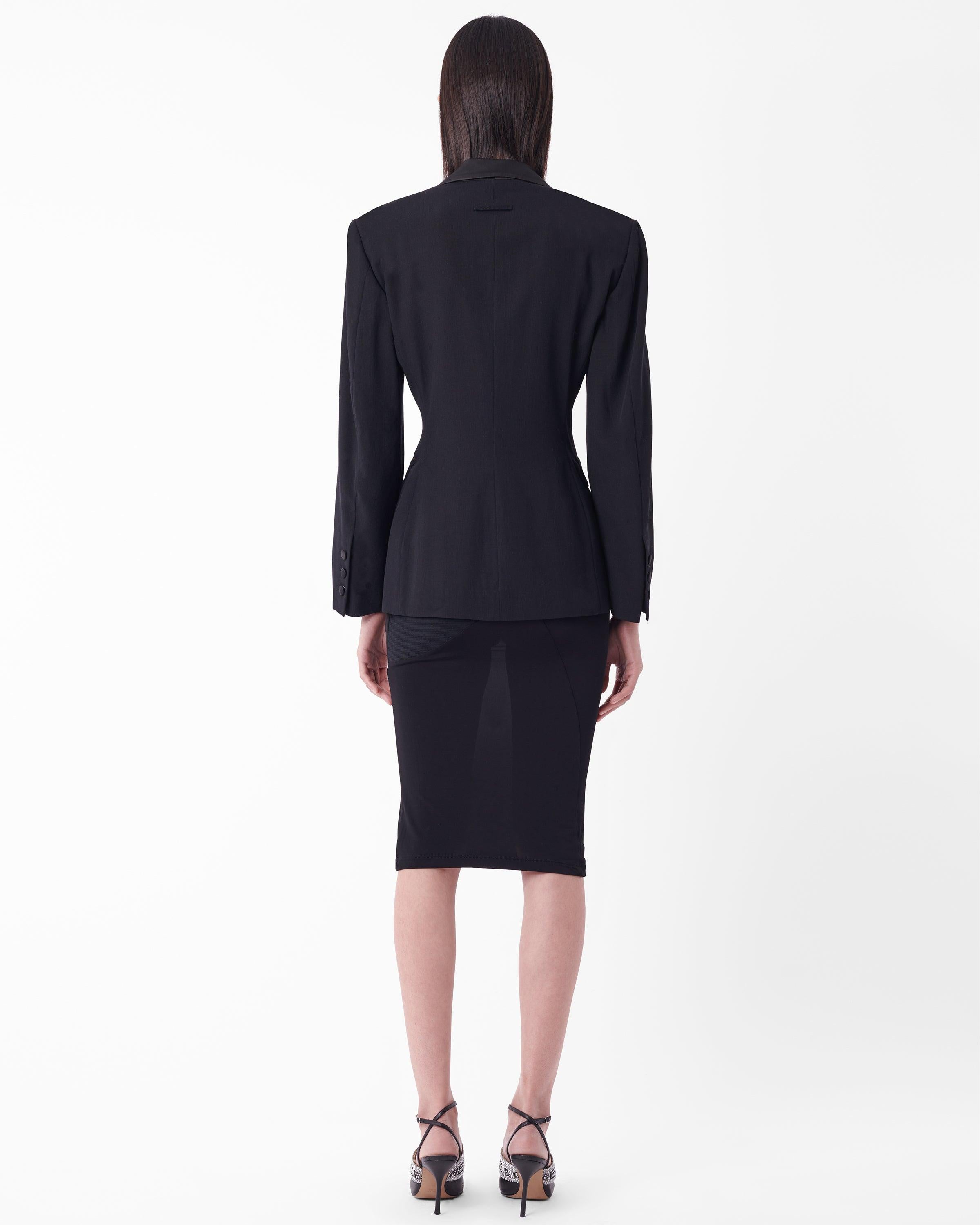Women's Vintage Jean Paul Gaultier 1988 Black Blazer