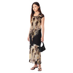 Vintage Jean Paul Gaultier 1990’s Koi Fish Mesh Dress & Cardigan Co-ord