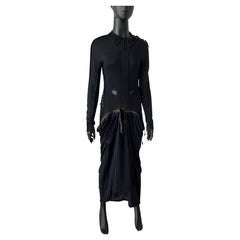 Used JEAN PAUL GAULTIER 1990s Zipper Mesh Maxi Dress