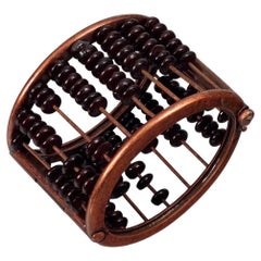 Vintage JEAN PAUL GAULTIER Abacus Cuff Bracelet