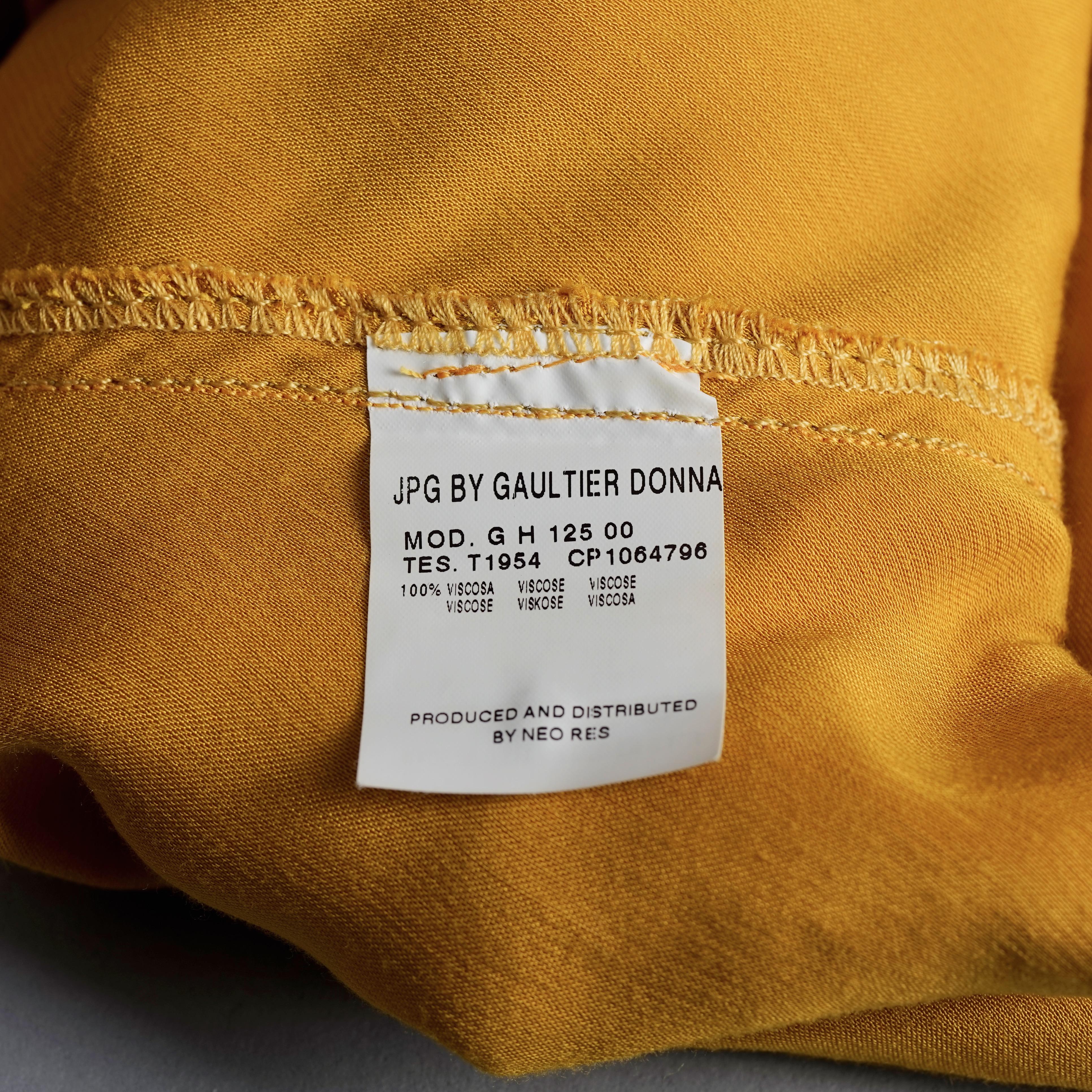 Vintage JEAN PAUL GAULTIER Bell Sleeves Asymmetric Jacket For Sale 2