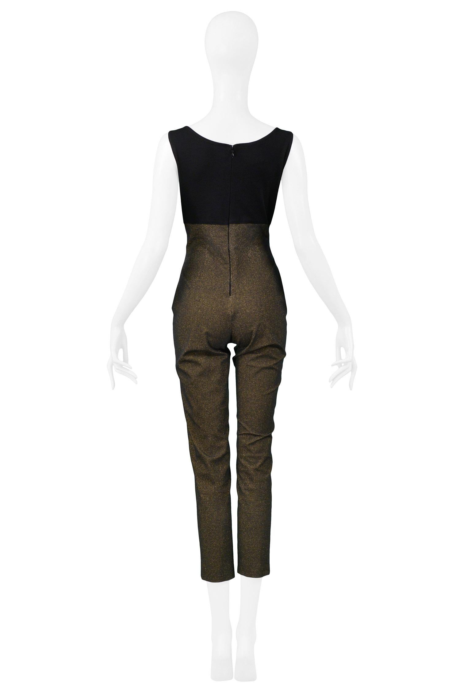 bronze jumpsuit