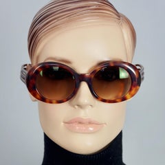 Vintage Jean Paul GAULTIER by ALAIN MIKLI 3-Arm Tortoiseshell Sunglasses