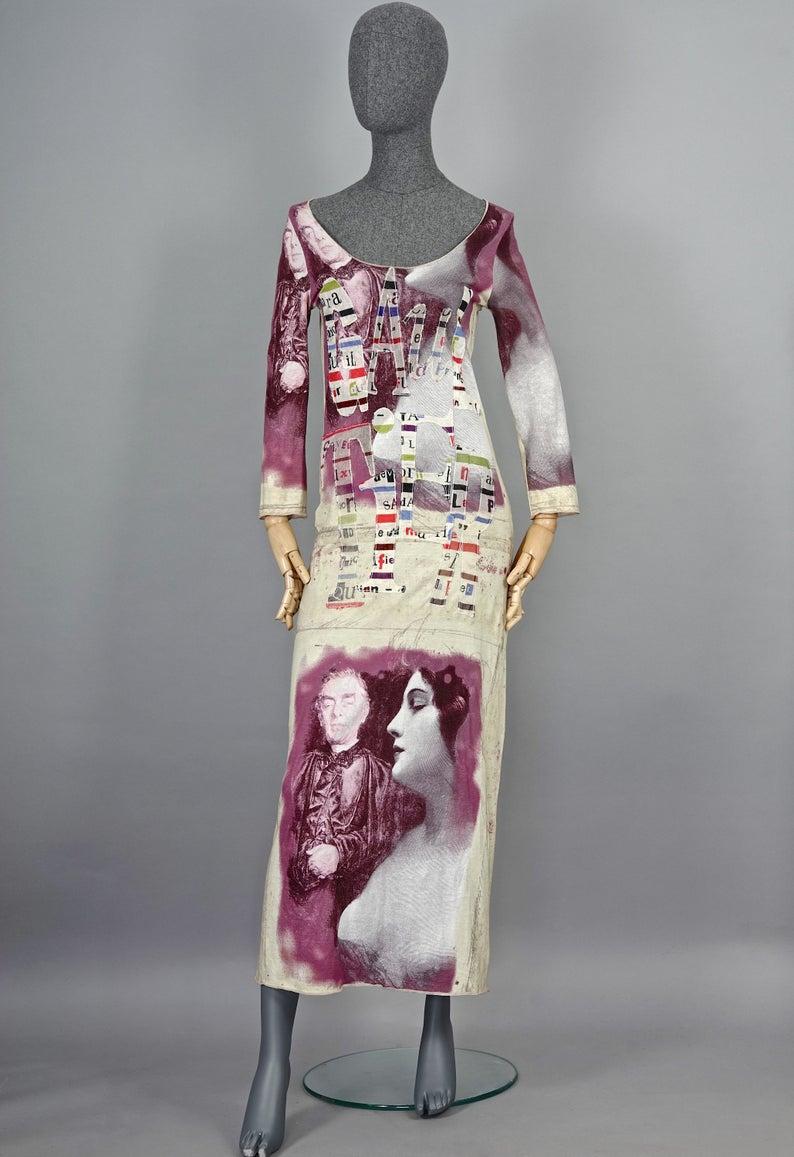 collage dress