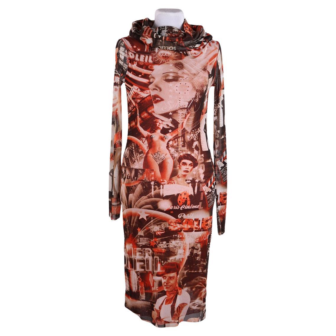 Vintage Jean Paul Gaultier Dress Soleil from the 1990s Surrealism Cabaret Film