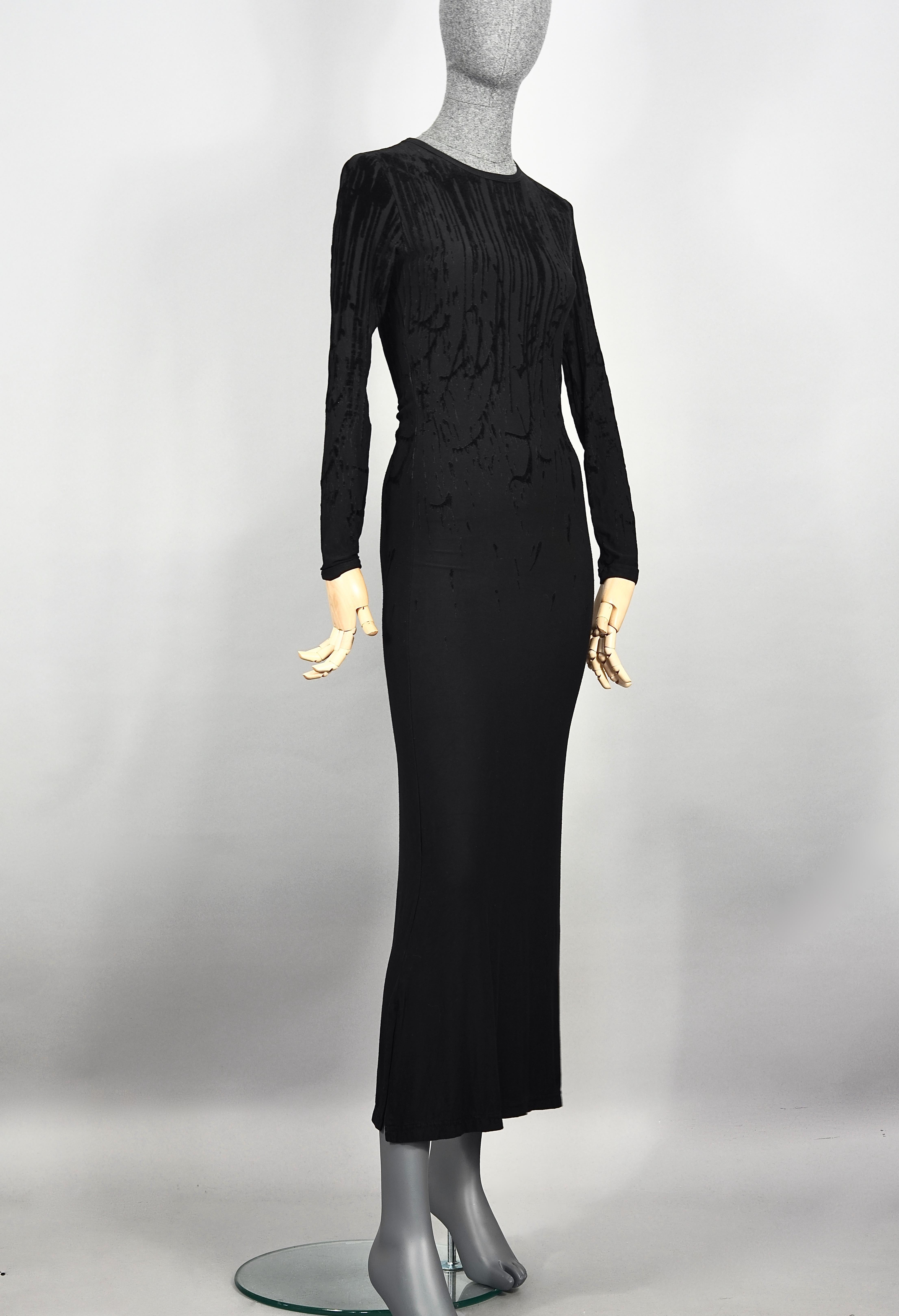 Vintage JEAN PAUL GAULTIER Drip Burnout 