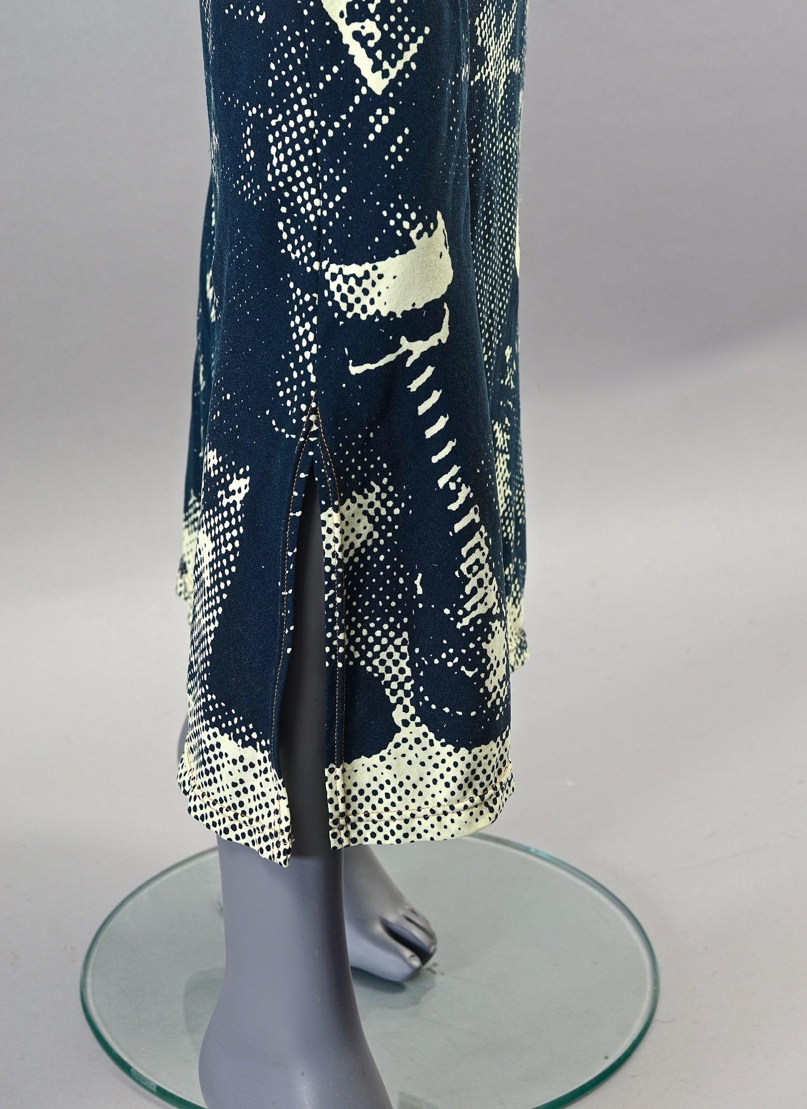 Vintage JEAN PAUL GAULTIER Fight Racism Iconic Dress 1
