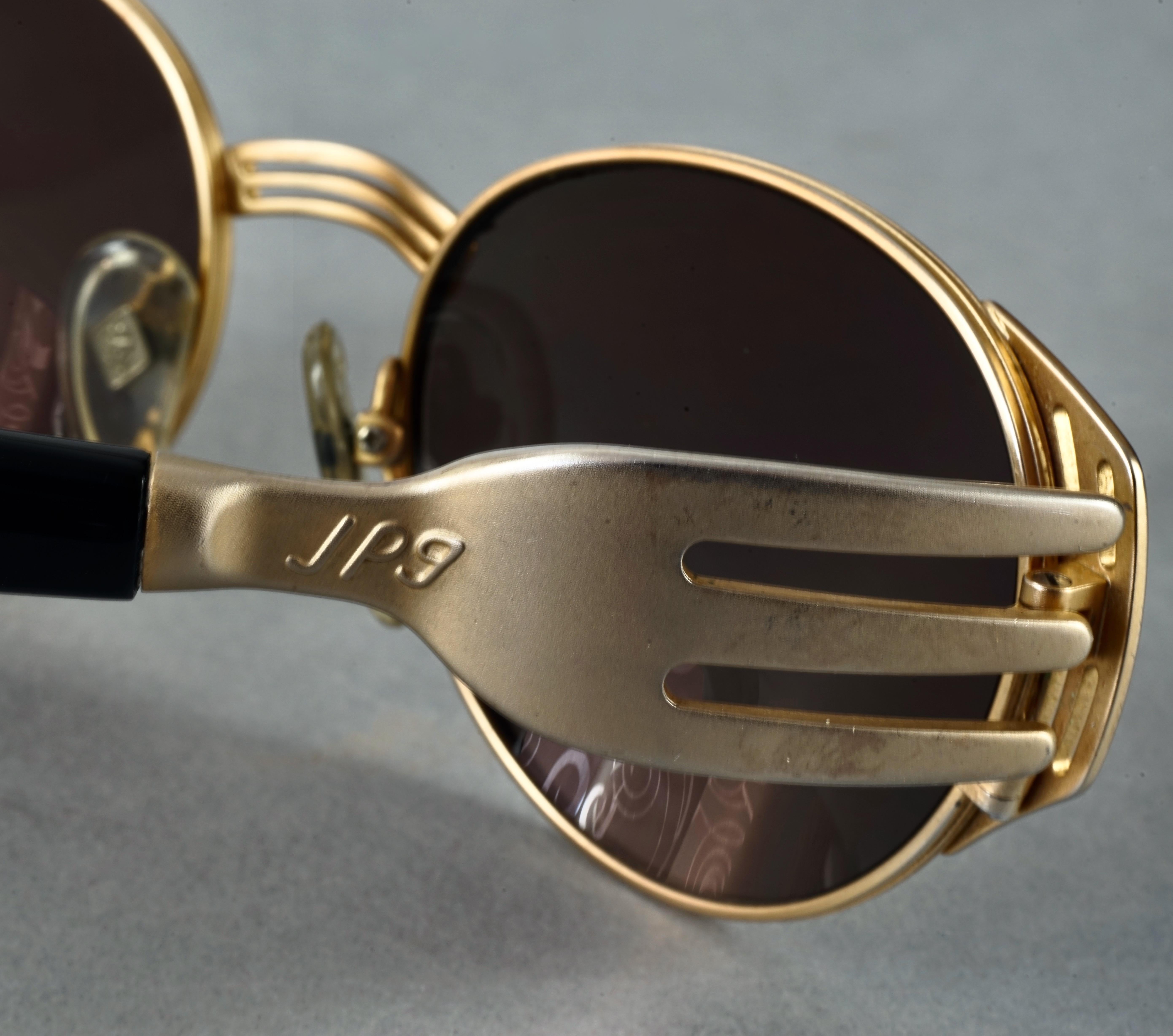 Vintage JEAN PAUL GAULTIER Gabel Neuheit Sonnenbrille 8