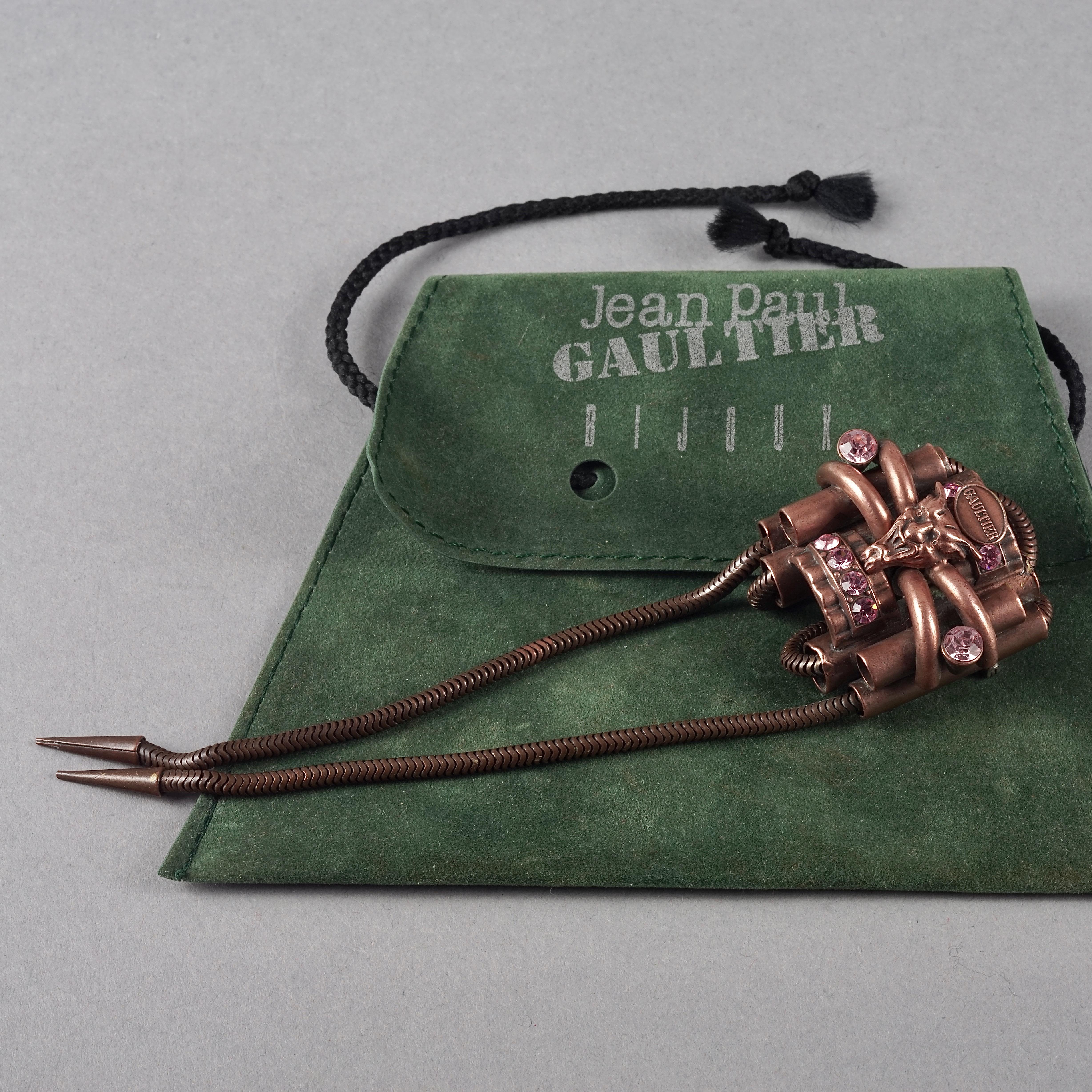 gaultier brooch