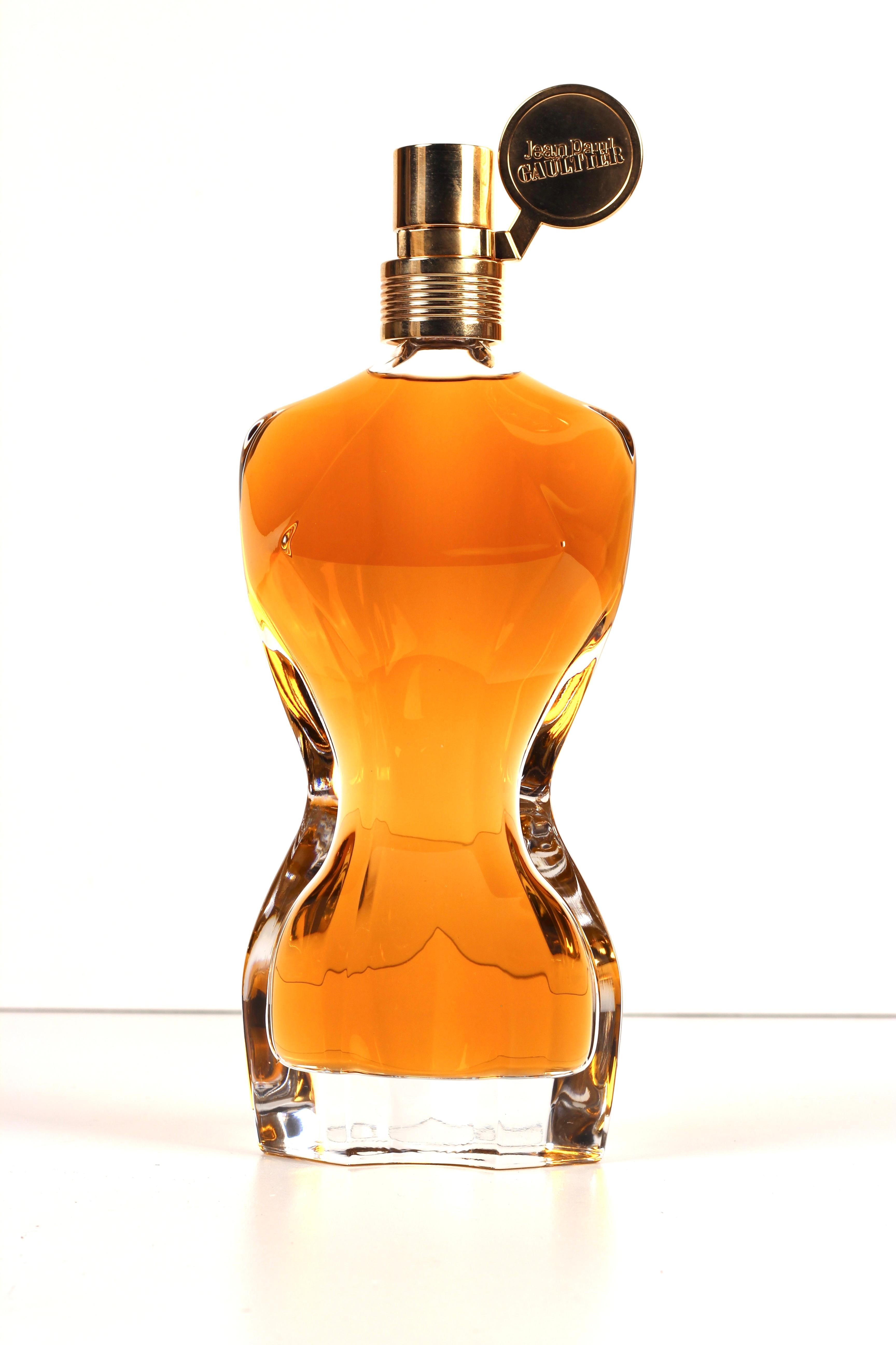 Botella expositora de cristal vintage Jean Paul Gaultier - Botella grande de perfume al por menor Italiano