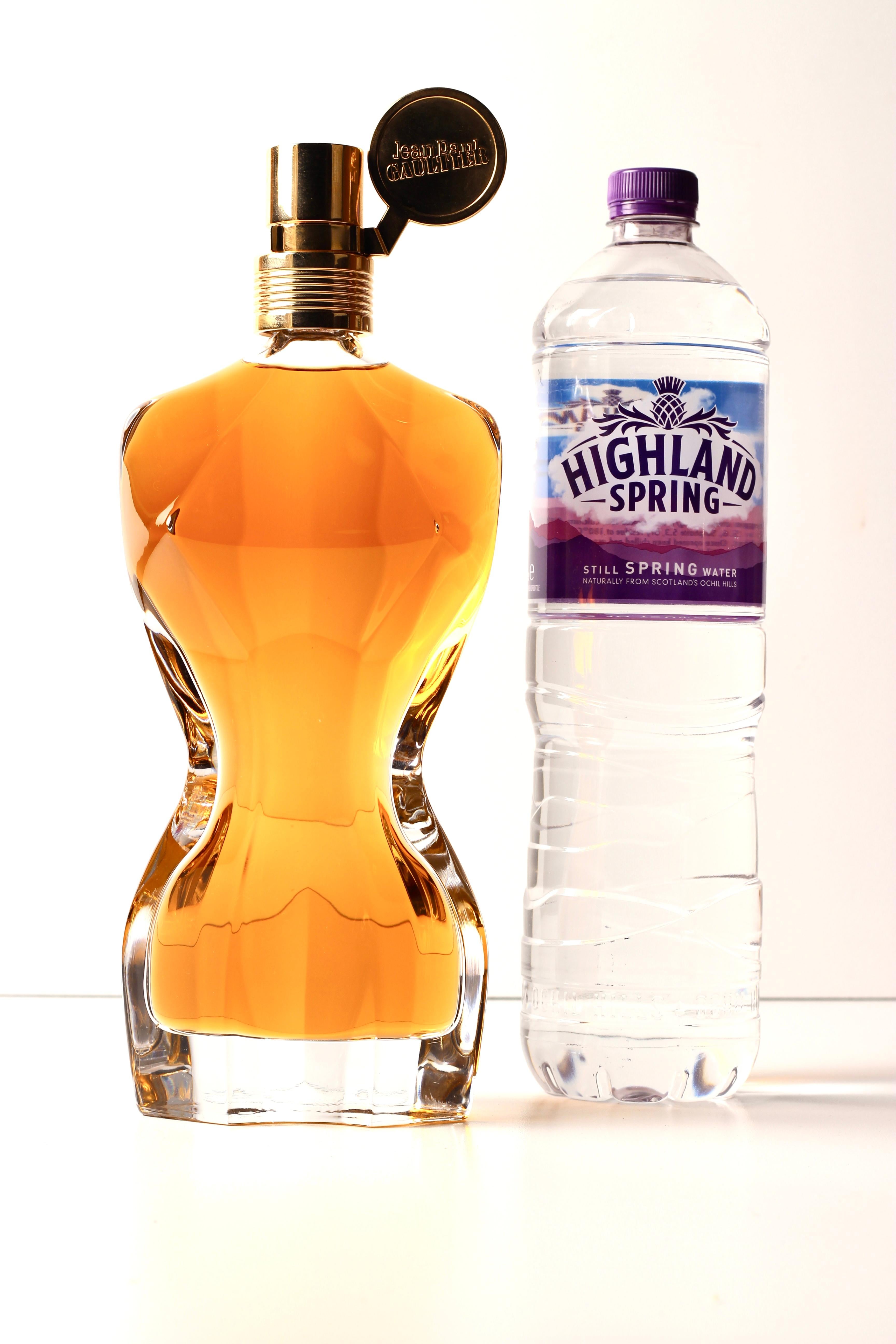 Botella expositora de cristal vintage Jean Paul Gaultier - Botella grande de perfume al por menor 3