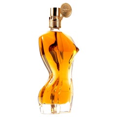 Botella expositora de cristal vintage Jean Paul Gaultier - Botella grande de perfume al por menor