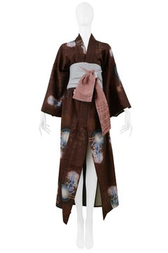Vintage Jean Paul Gaultier Iconic X-Ray & Skull Kimono & Obi 2002