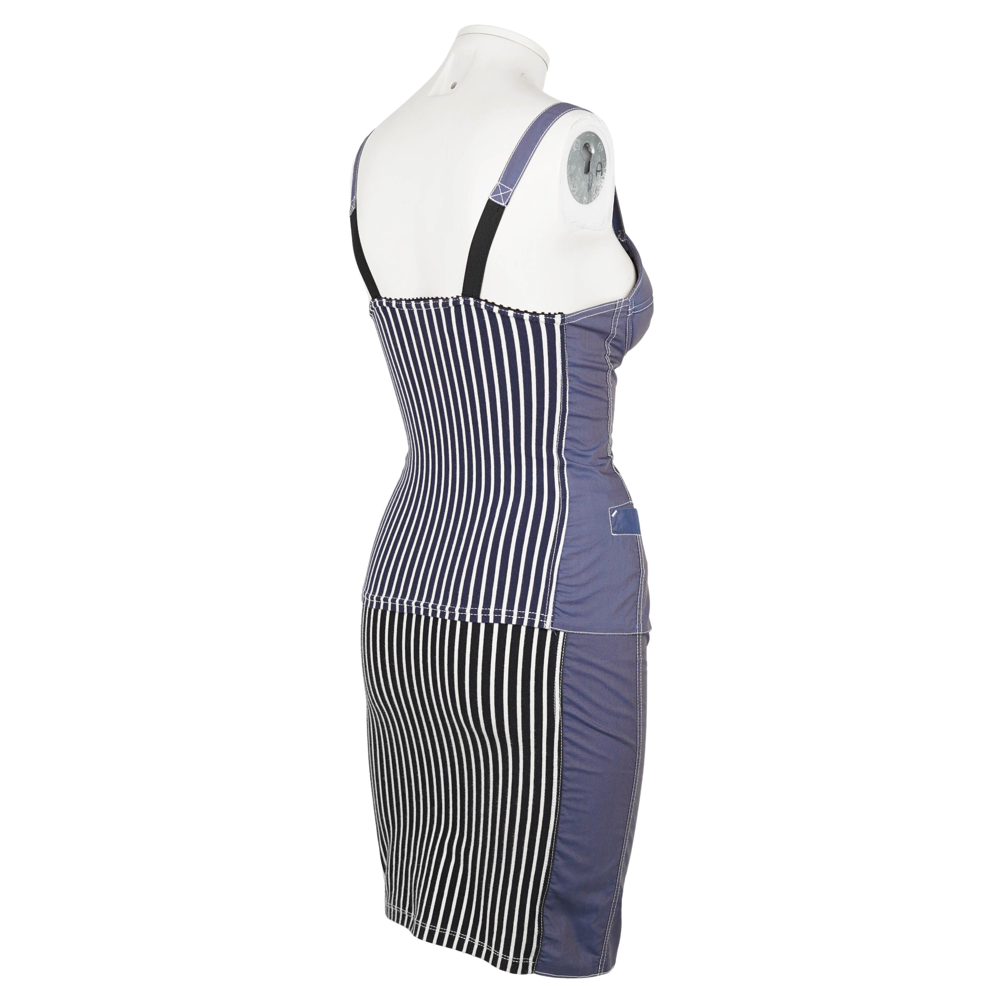 Conjunto náutico de dos piezas Vintage Jean Paul Gaultier Junior - Finales de los 80 en venta 1