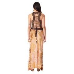 Vintage Jean Paul Gaultier Schnürweste ohne Rückenlehne