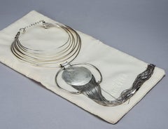 Vintage JEAN PAUL GAULTIER Masai Fringe Choker Necklace