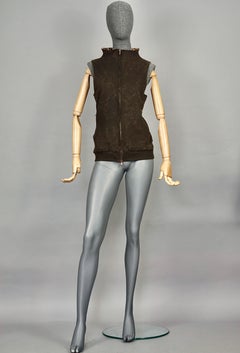 Vintage JEAN PAUL GAULTIER "Outlaws Territory" Cross Leopard Print Vest Jacket