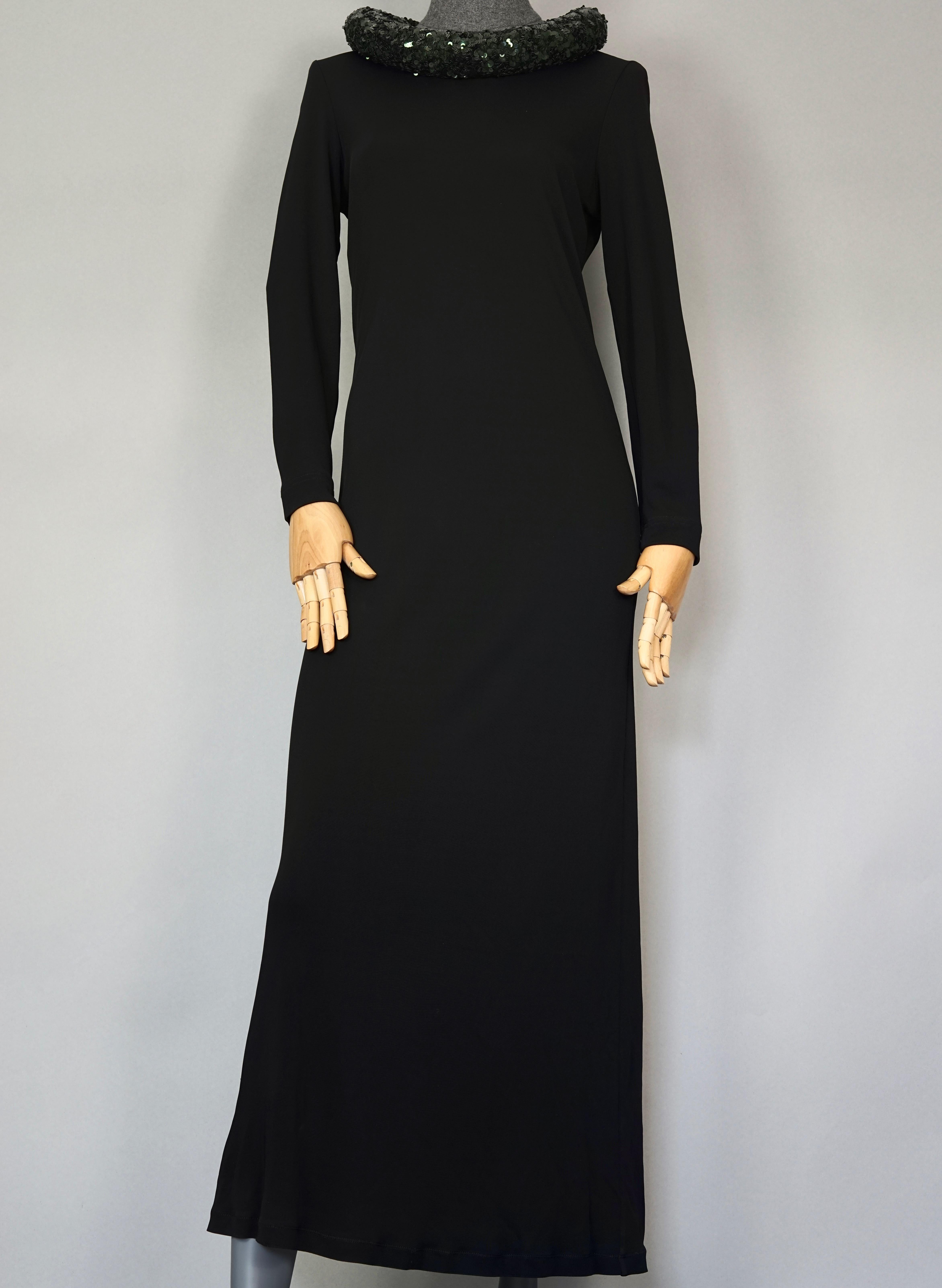 rolled collar dress