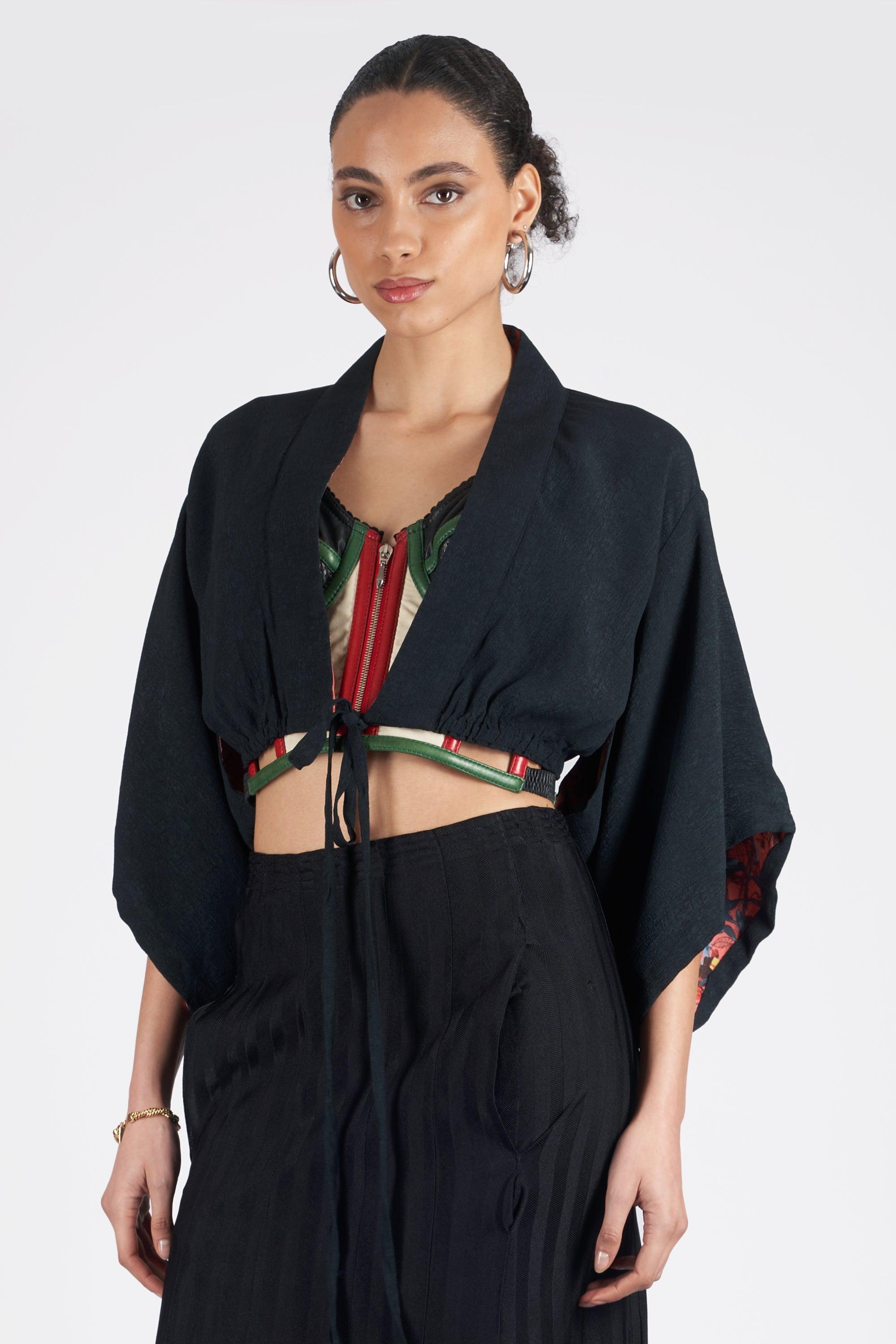 Vintage Jean Paul Gaultier S/S 1999 Kimono In Excellent Condition For Sale In London, GB