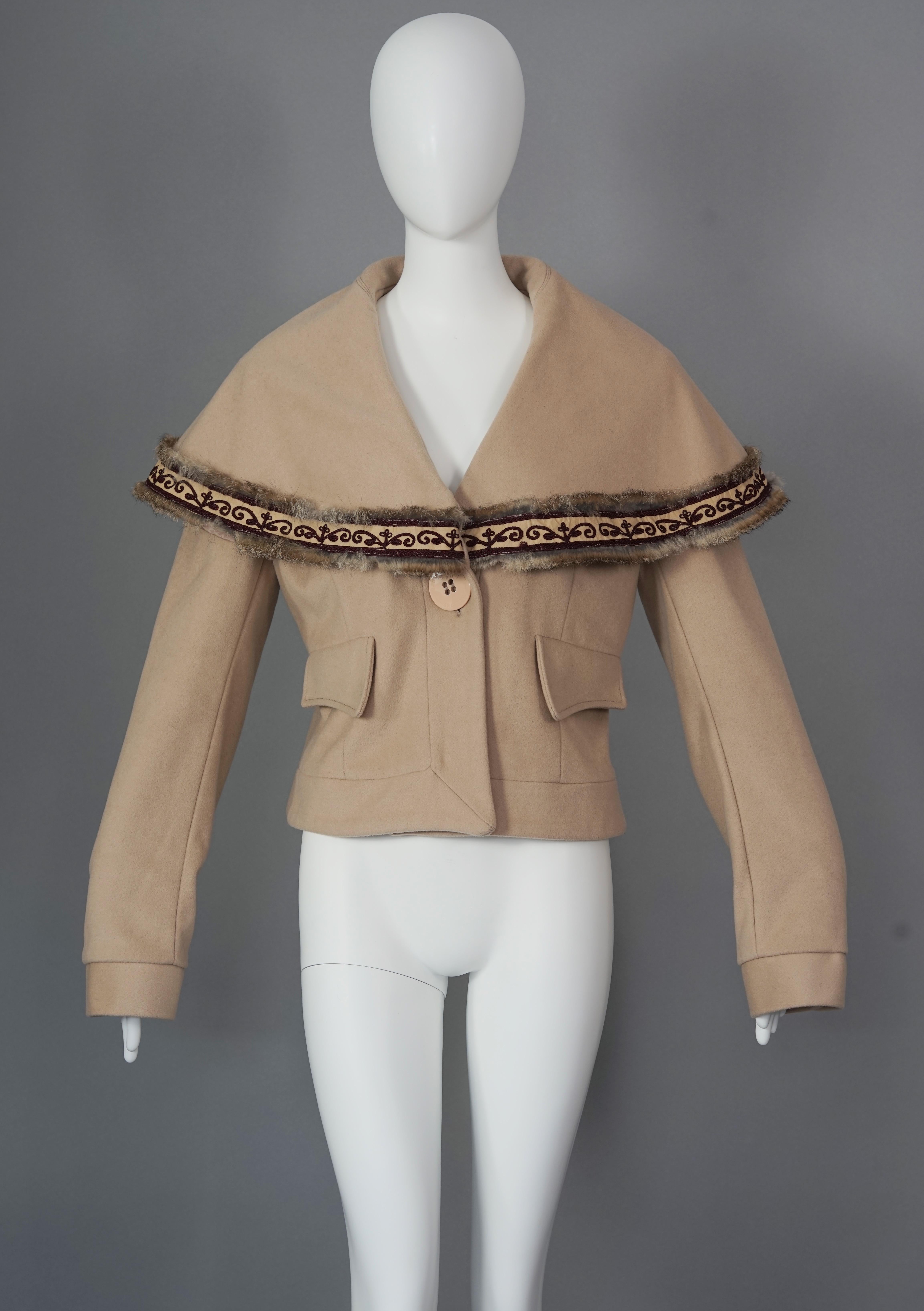 sailor collar jacket
