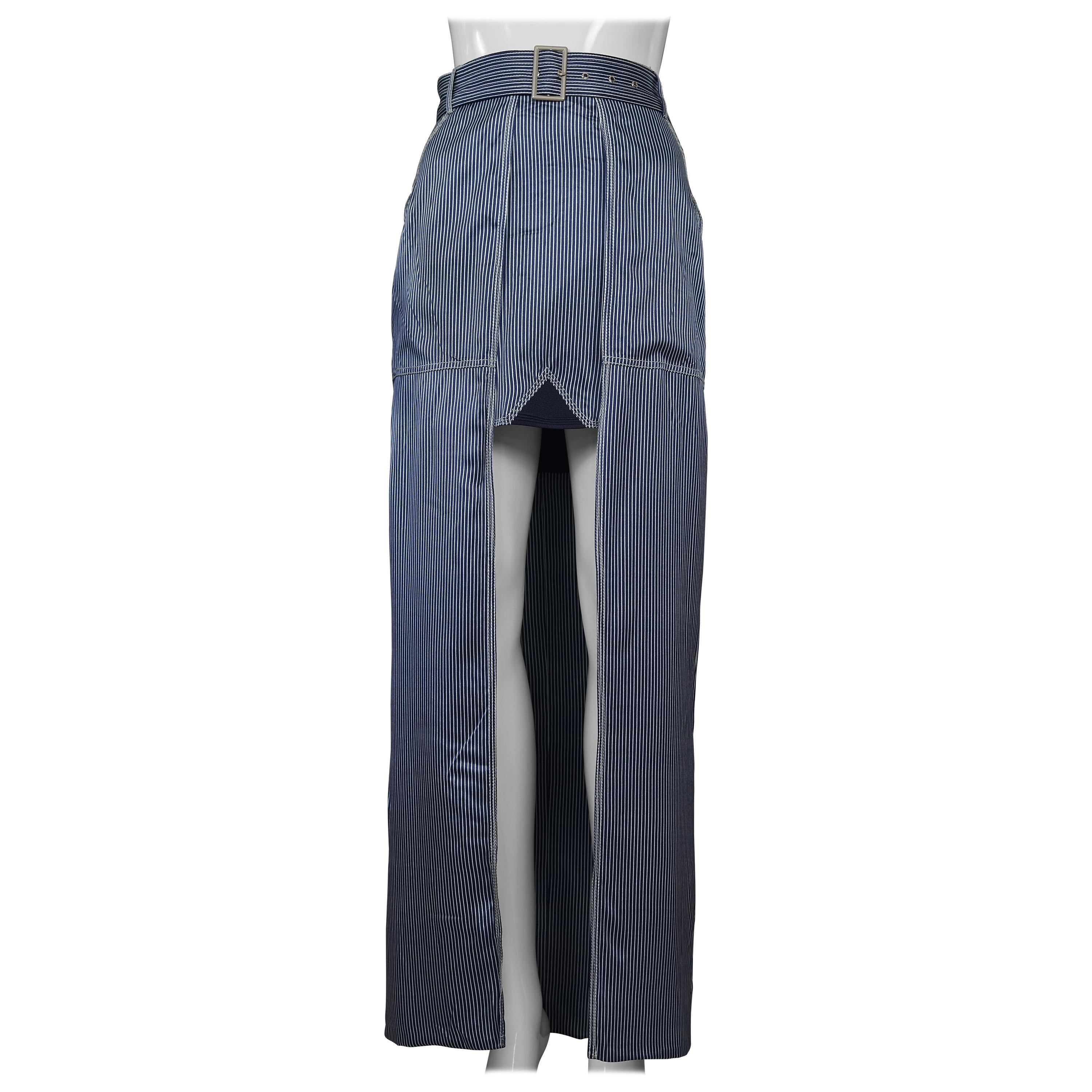 JEAN PAUL GAULTIER silk pleated skirt (as is)