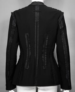 Vintage JEAN PAUL GAULTIER Smoking Trompe L'oiel Inverted Seam Blazer Jacket
