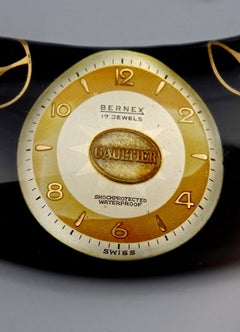 Vintage JEAN PAUL GAULTIER Steampunk Watch Lucite Choker Necklace