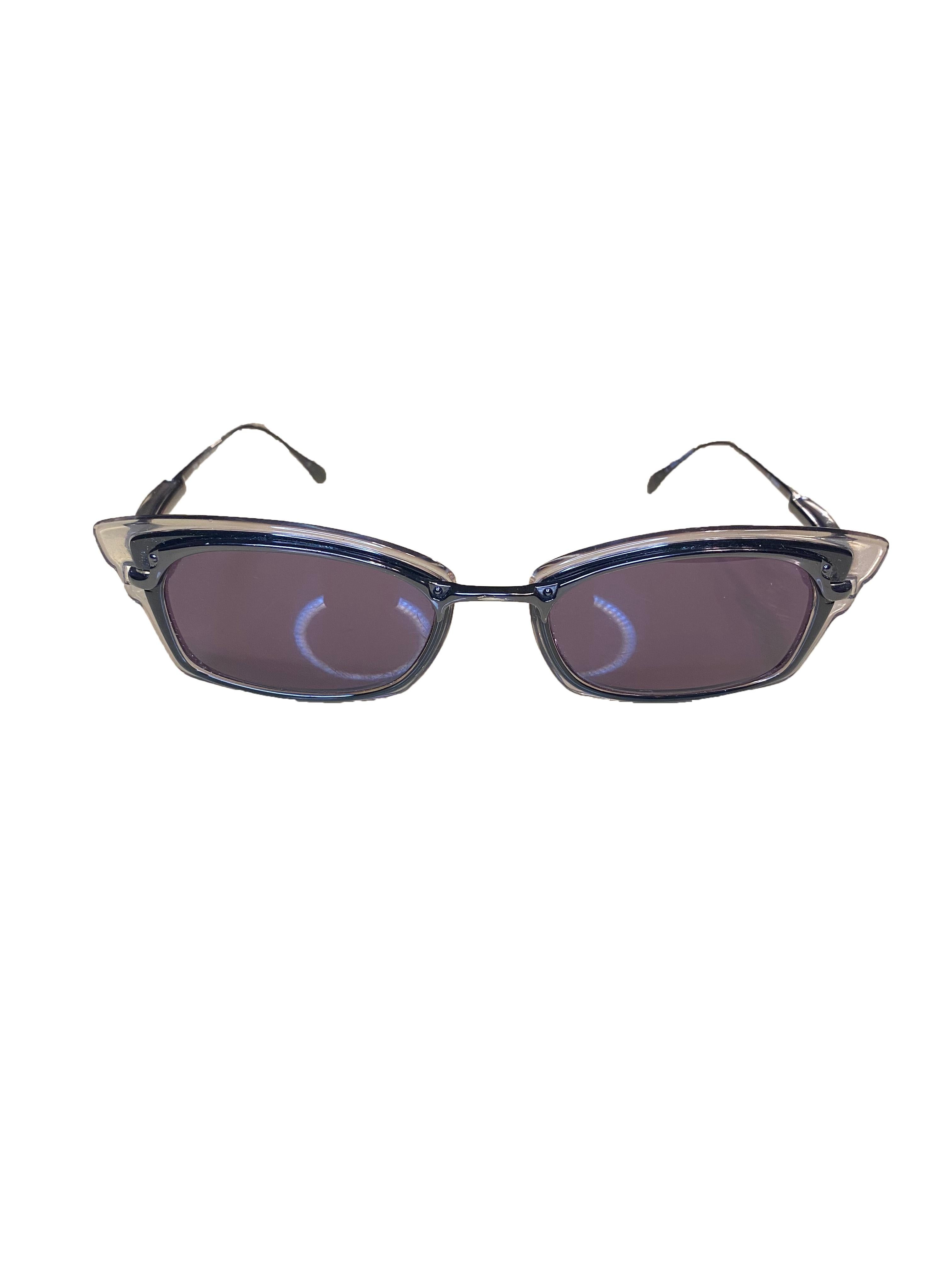 Black Vintage Jean Paul Gaultier Sunglasses 1990's For Sale