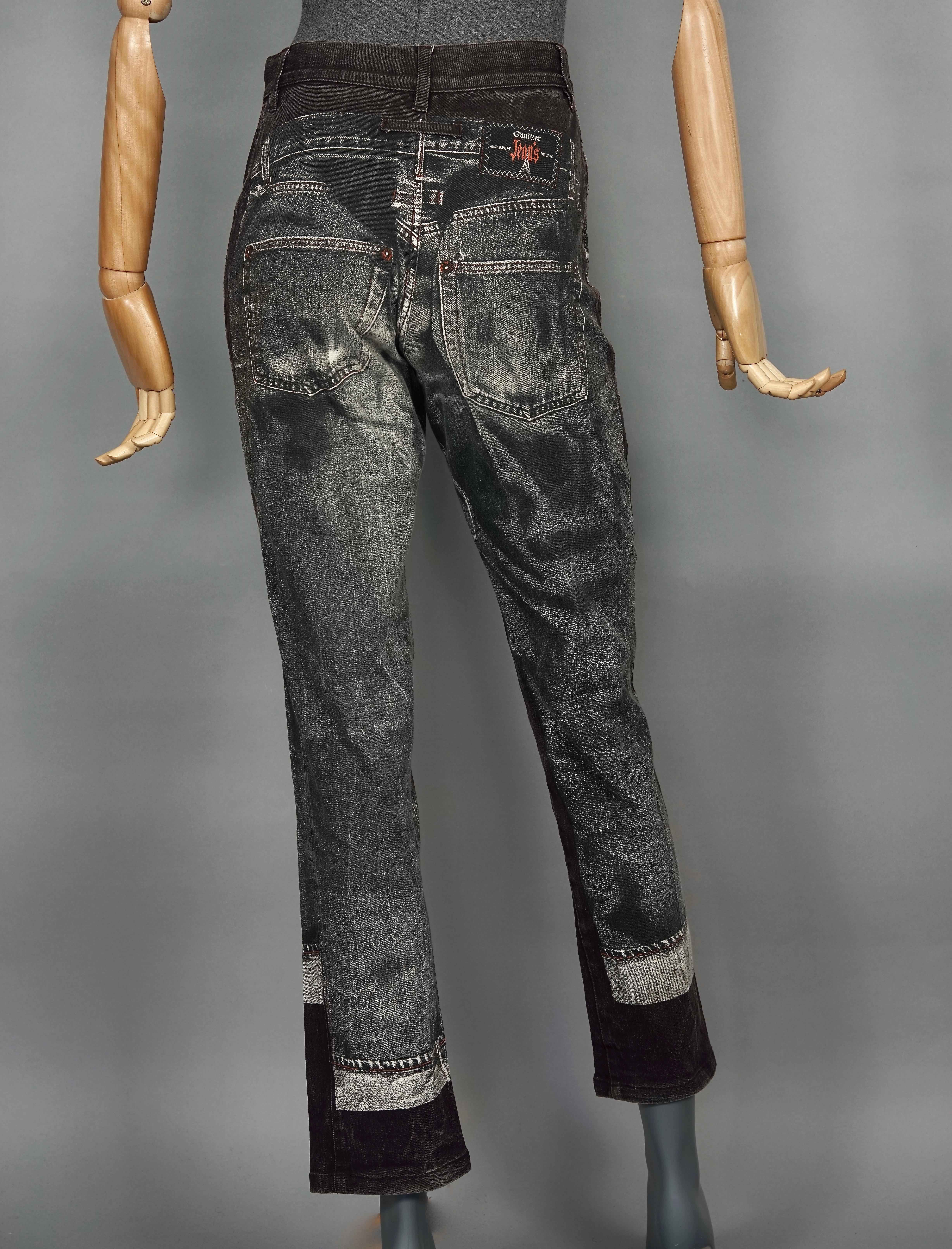 jean paul gaultier vintage jeans