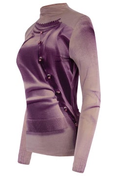 Vintage Jean Paul Gaultier " Trompe l'oeil" F/W 2004 Long-Sleeve Top