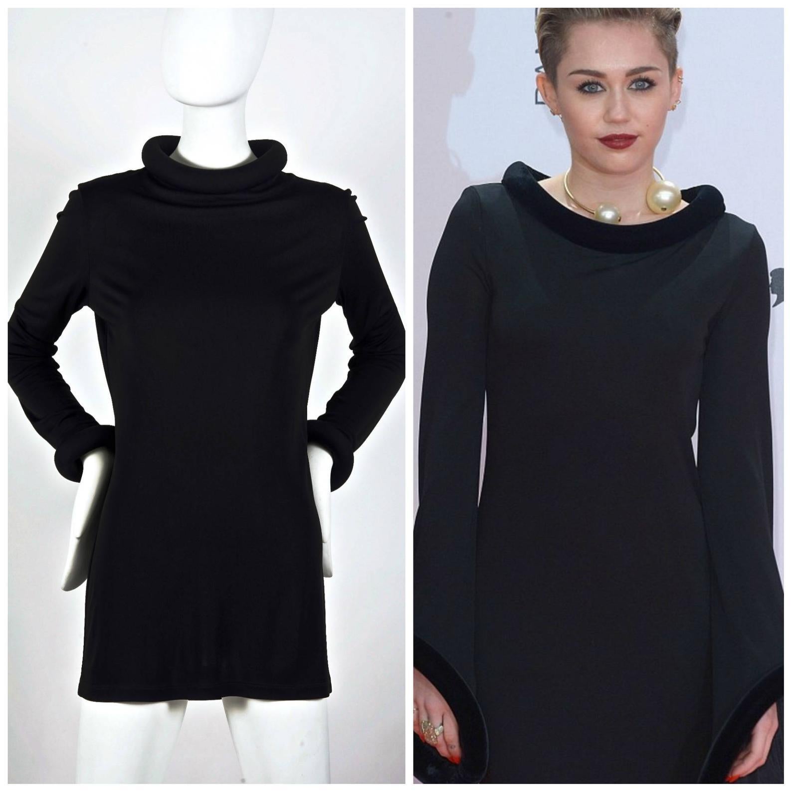 Vintage JEAN PAUL GAULTIER Tube Collar Cuff Black Dress

Measurements taken laid flat please double bust, waist and hips:
Shoulder: 16.53 inches (42 cm) without stretching
Sleeves: 27.95 inches (71 cm)
Bust: 15.74 inches (40 cm) without