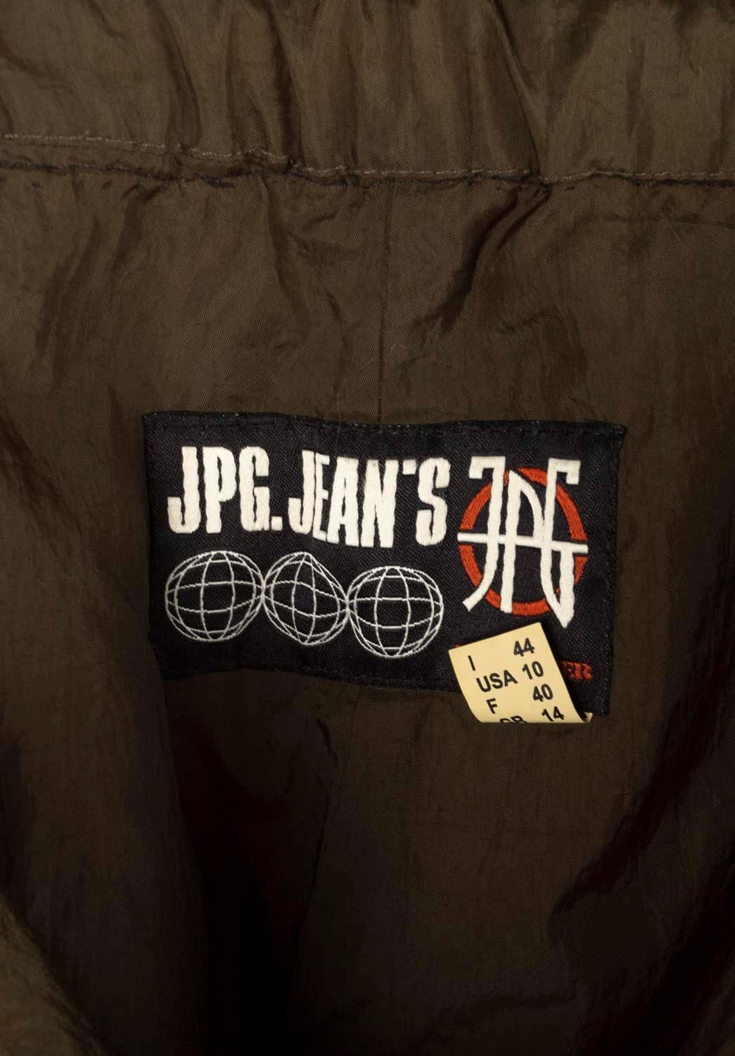 Vintage Jean Paul Gaultier Damen Casual JPG Hose Größe 44 (Medium) im Angebot 2