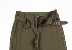 Vintage Jean Paul Gaultier Women Pants Military Size USA12, GB14, EU42, AR007