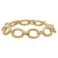 Bracciale d'epoca Jean Schlumberger a maglie ovali e grosse