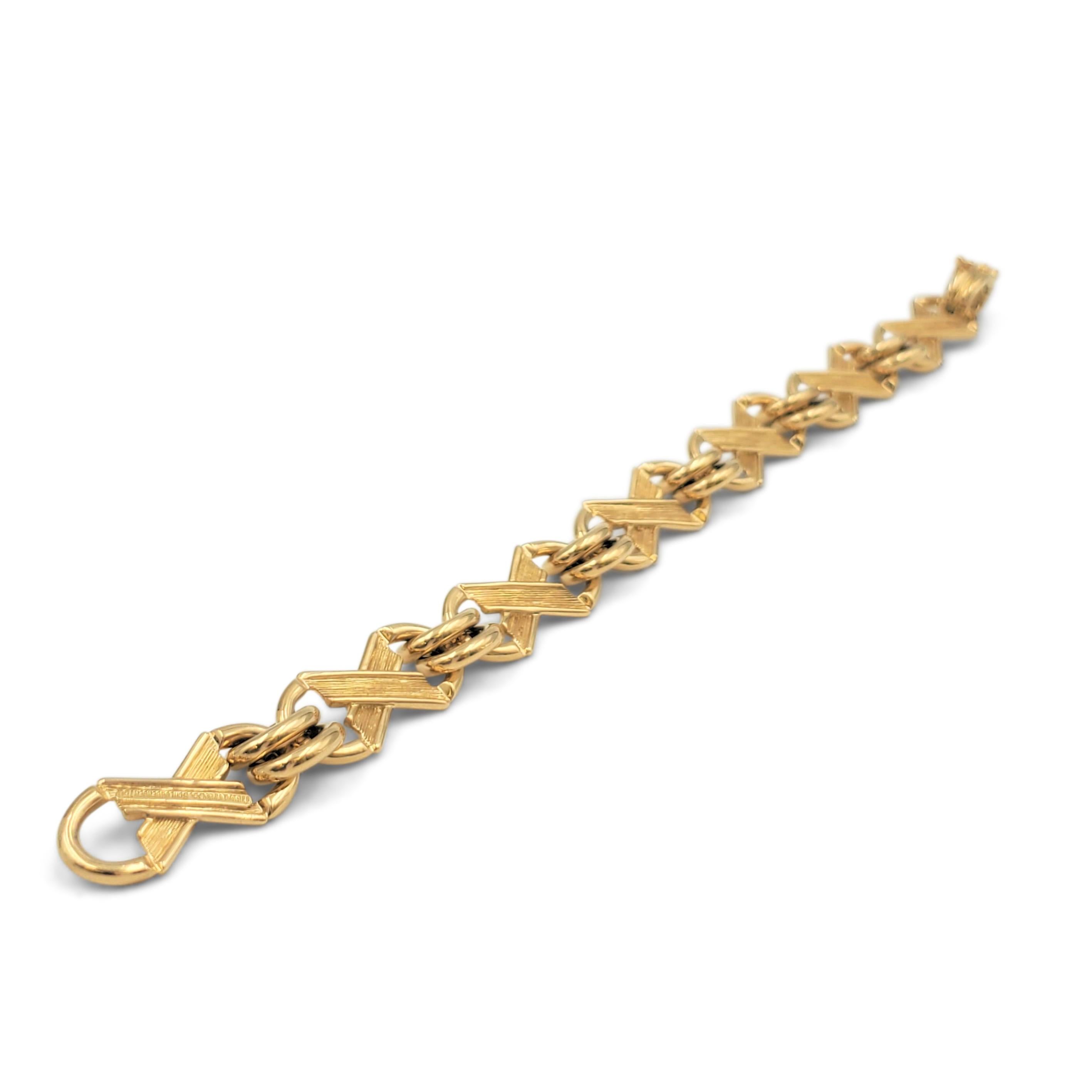 the jean schlumberger for tiffany & co. x's & o's necklace bracelet combination