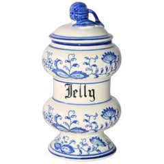 Vintage Jelly Jar with Lid