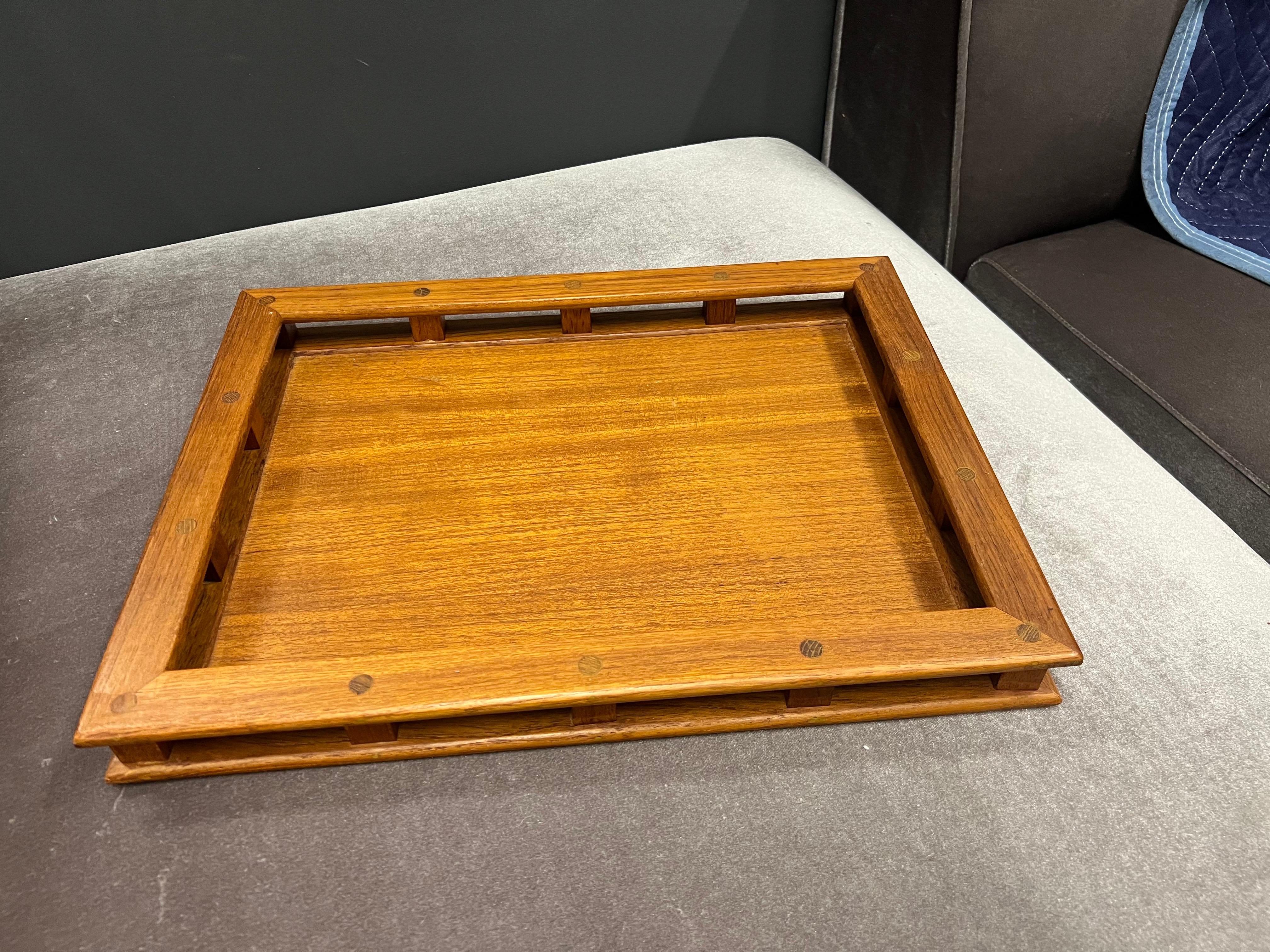 Vintage Jens Quistgaard for Dansk Teak Serving Tray In Good Condition In Charleston, SC