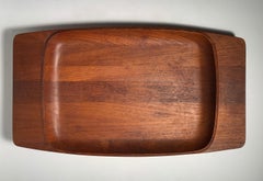 Vassoio rettangolare vintage Jens Quistgaard per Dansk