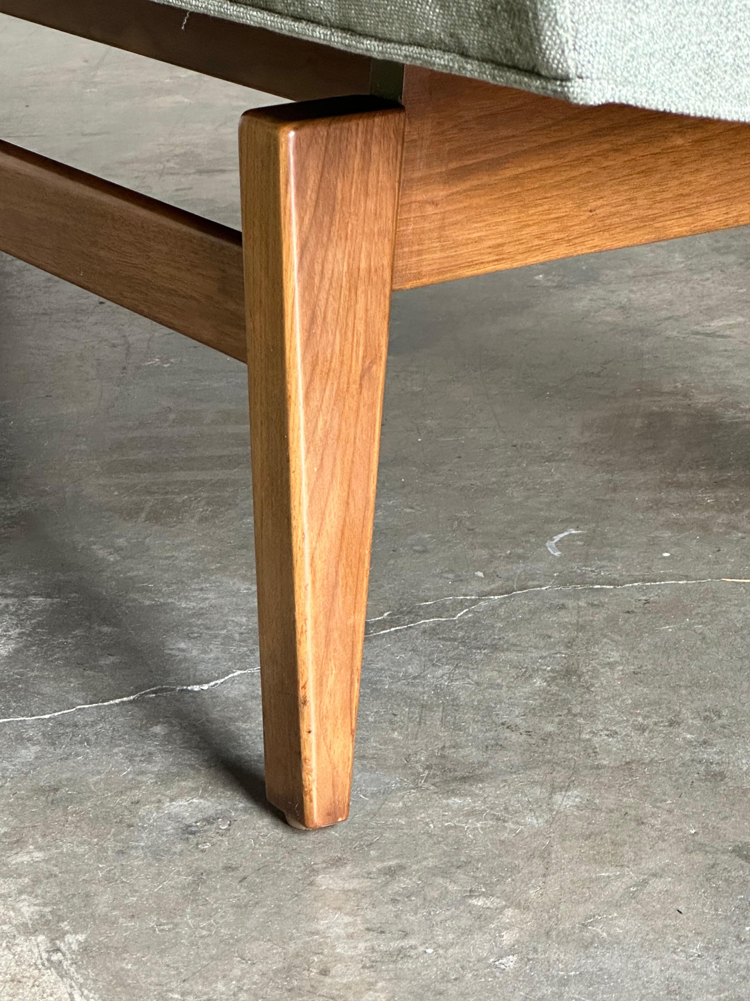 Banc flottant vintage Jens Risom de six pieds (6 pieds) en vente 4